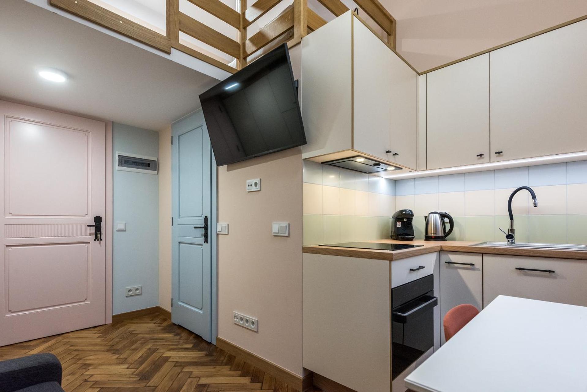 Pastell Apartments Cracovia Exterior foto